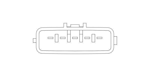 Débitmètre de masse d'air NGK 97004